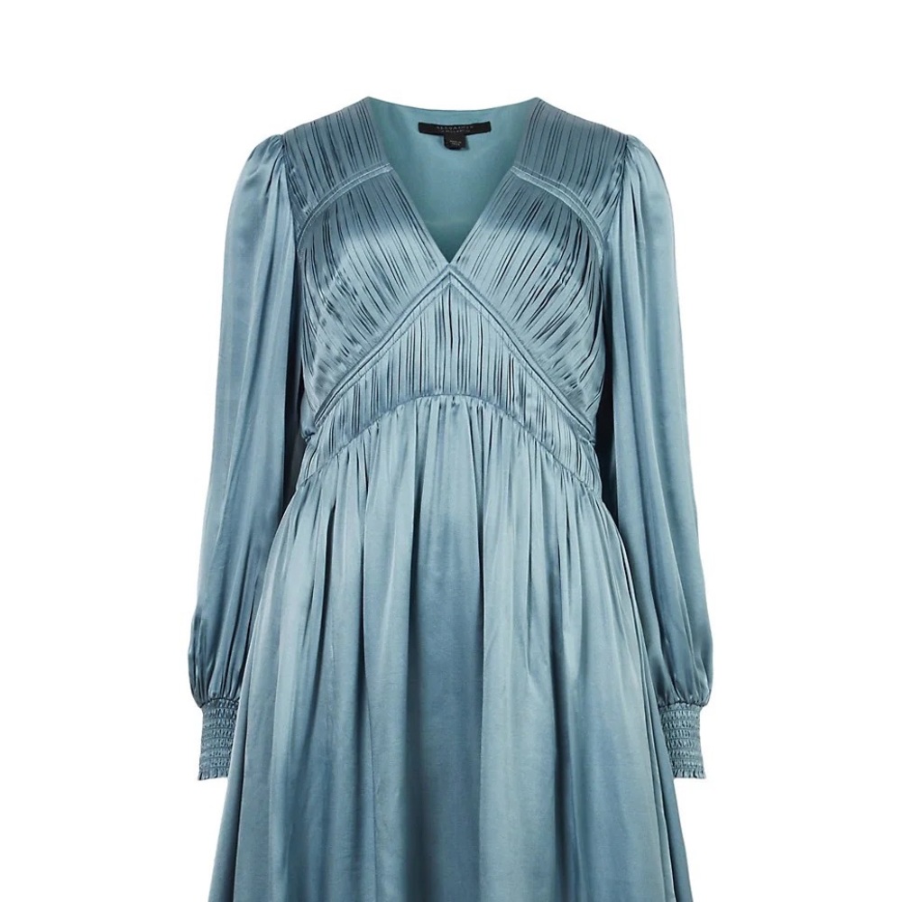 AllSaints Estelle Long Sleeve Dress, Size 0US